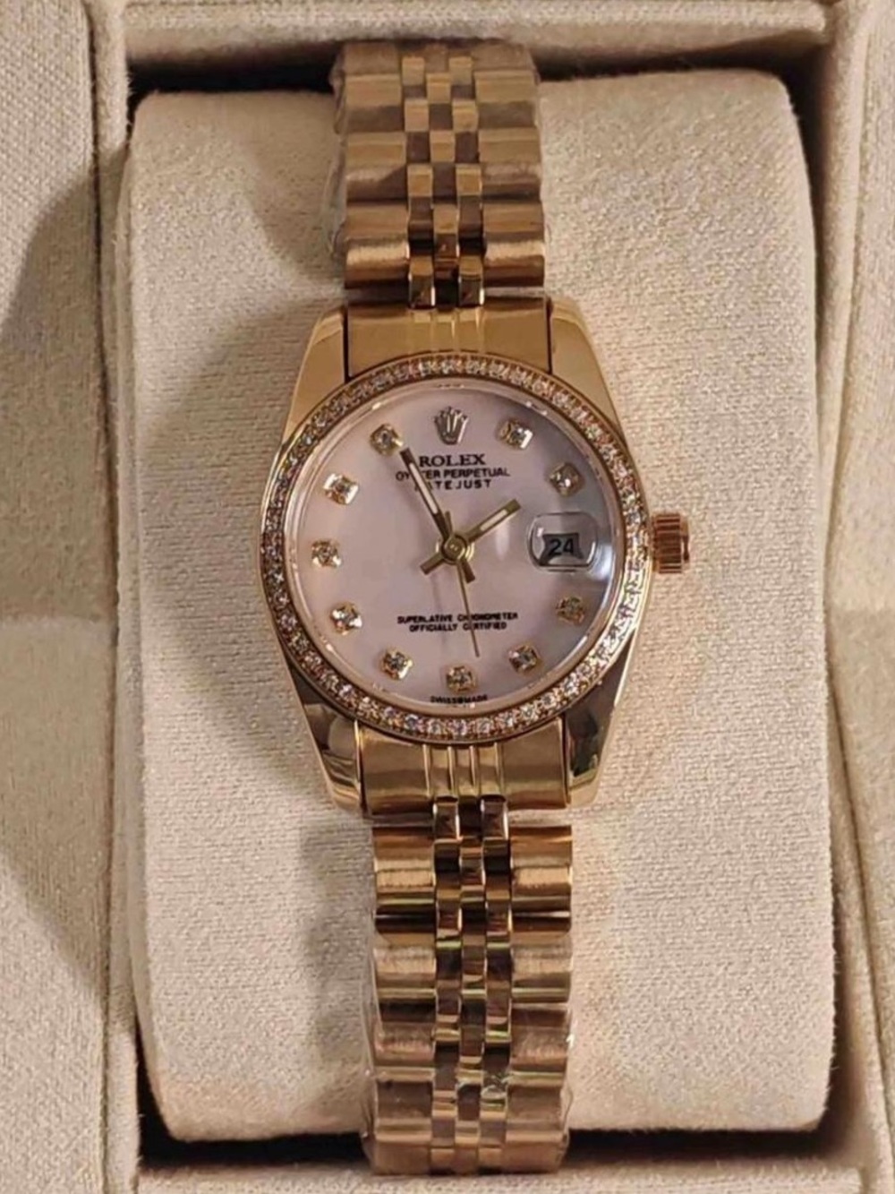 Gold-Tone Women's Watch